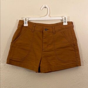 Patagonia Tan Cargo Short Shorts with Sturdy Design 4 pockets Size 4 brown